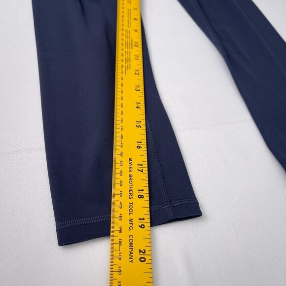 Athleta Ultra High Rise Elation Capri Leggings Activewear Yoga Navy Blue Women S - Picture 11 of 11
